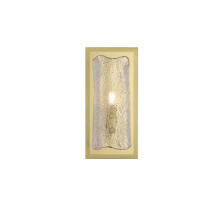 Lib & Co. US 12436-017-07 - Sorrento 1 Light LED Wall Mount Clear Gold Canopy
