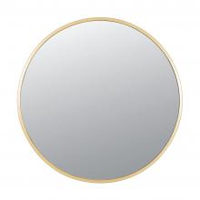 Varaluz 428A01GO - Cottage 30-in Round Mirror - Gold