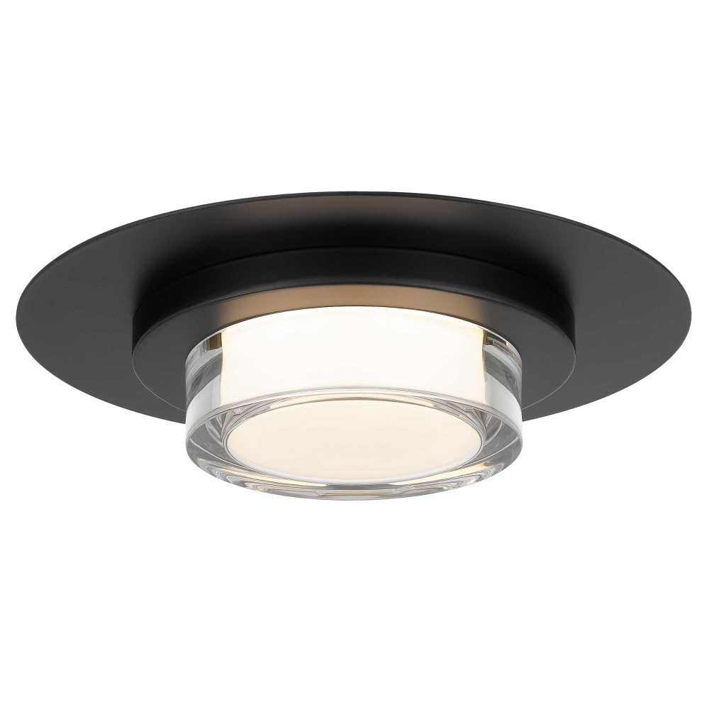 Plate Round LED Flush Mount D12