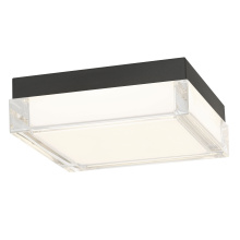 Alteck, LLC AFM0020-3CCT-W-BK - Box LED Flush Mount W8