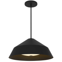 Alteck, LLC AP0076-5CCT-W-BK - Nin LED Pendant D22