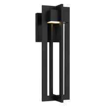 Alteck, LLC AW0002-3CCT-W-BK - 4 Bar LED Wall Sconce H18