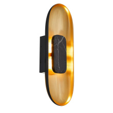 Alteck, LLC AW0042-3CCT-W-BK/BB - Marilyn LED Wall Sconce H20