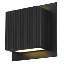 Alteck, LLC AW0061-3CCT-W-BK - Miami LED Wall Sconce W6.25