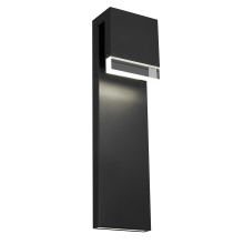 Alteck, LLC AW0118-3CCT-W-BK - Lagos LED Wall Sconce H24
