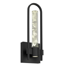 Alteck, LLC AW0132-3CCT-W-BK - Arch LED Wall Sconce H18