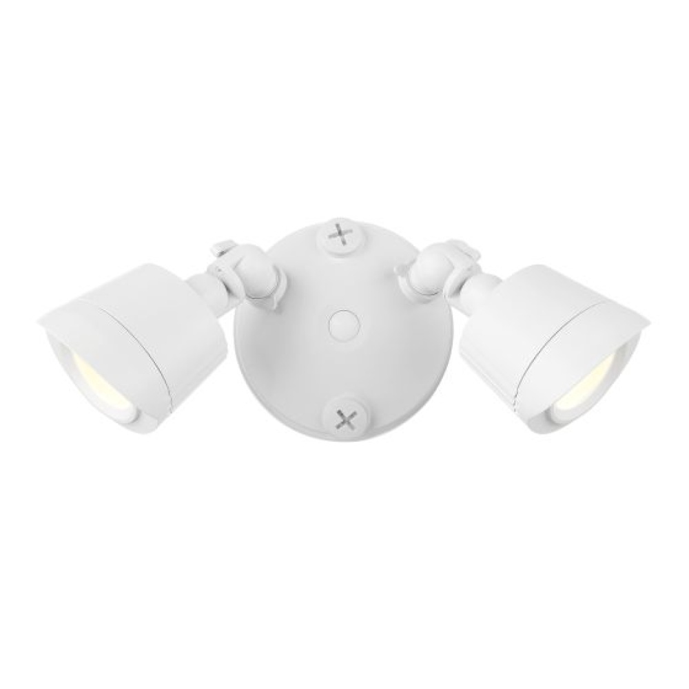 LED 3CCT Double Flood Light in White