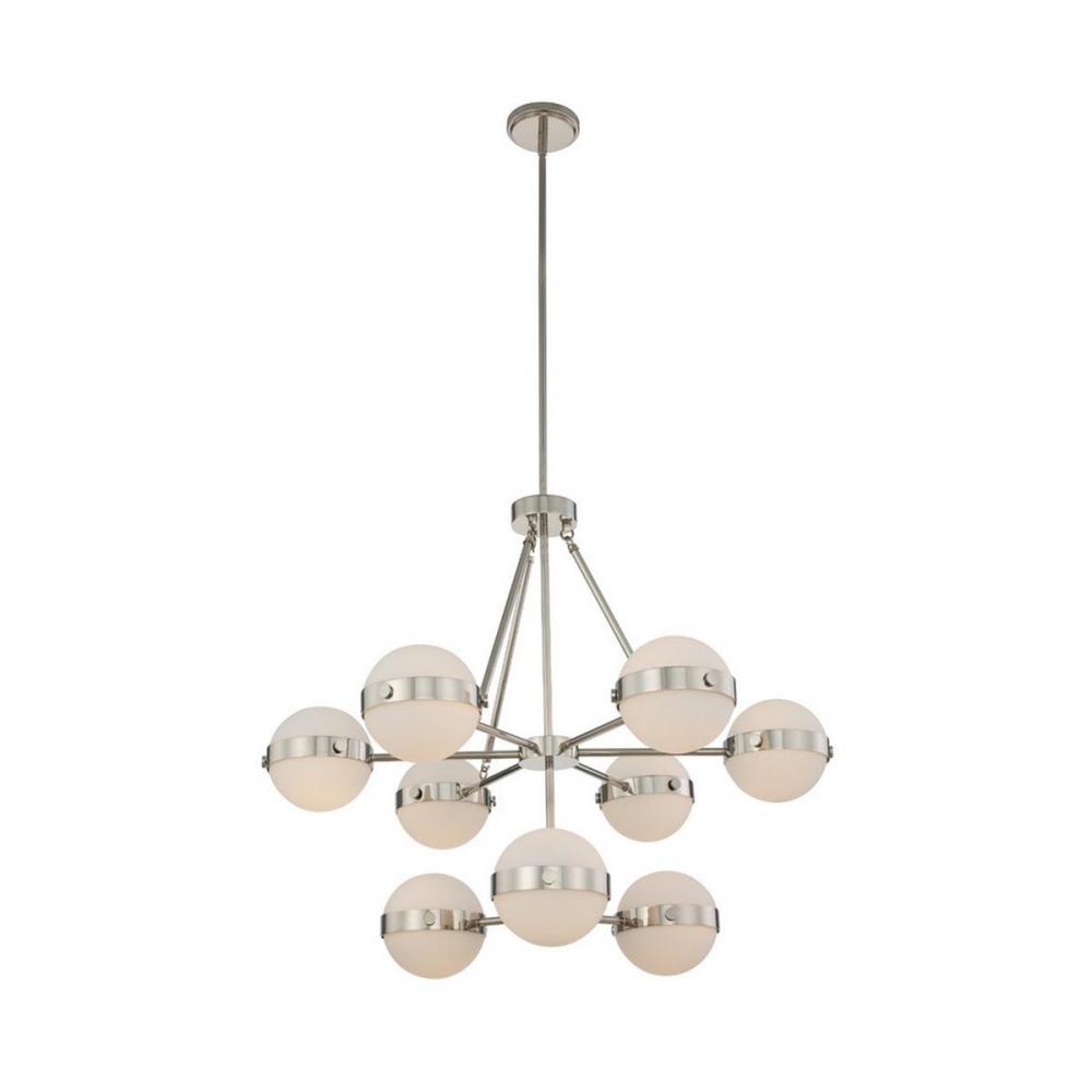 Tacoma 2 Tier Chandelier (3+9 Light)