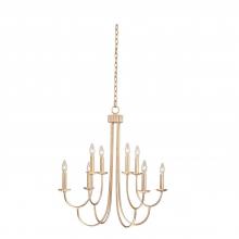 Kalco 511772MG - Kiera (4 + 4) Light 2 Tier Chandelier