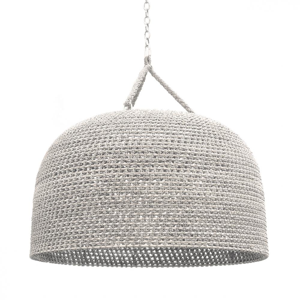 GREEN OAKS OVERSIZED PENDANT WHITE SAND