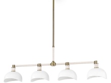 Palecek 2874-96 - BROOKLYN CHANDELIER LONG OAK