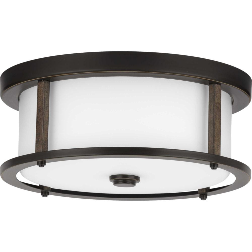 Mast Collection Two-Light 13" Flush Mount