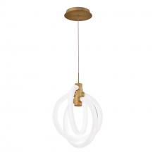 WAC US PD-27413-30-AB - Knot Mini Pendant Light