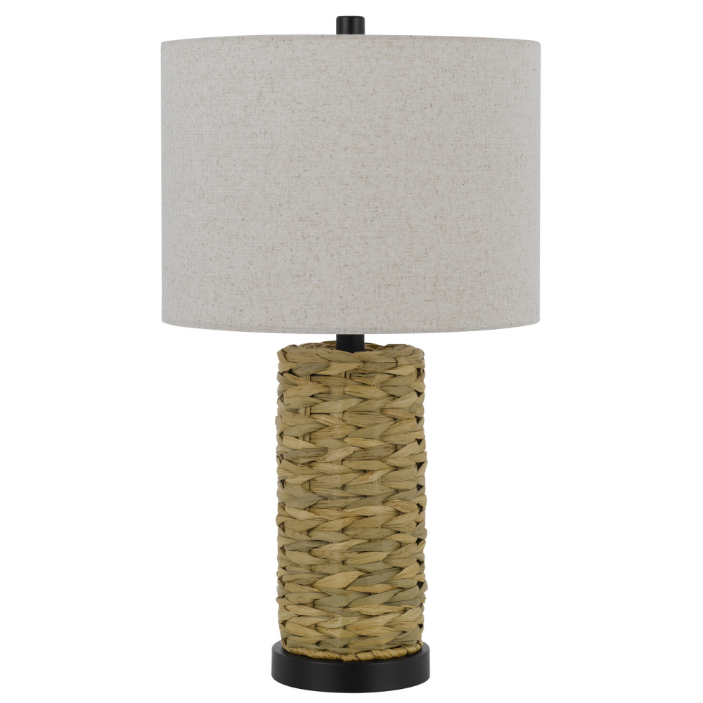 BOHO 100W Seagrass table lamp