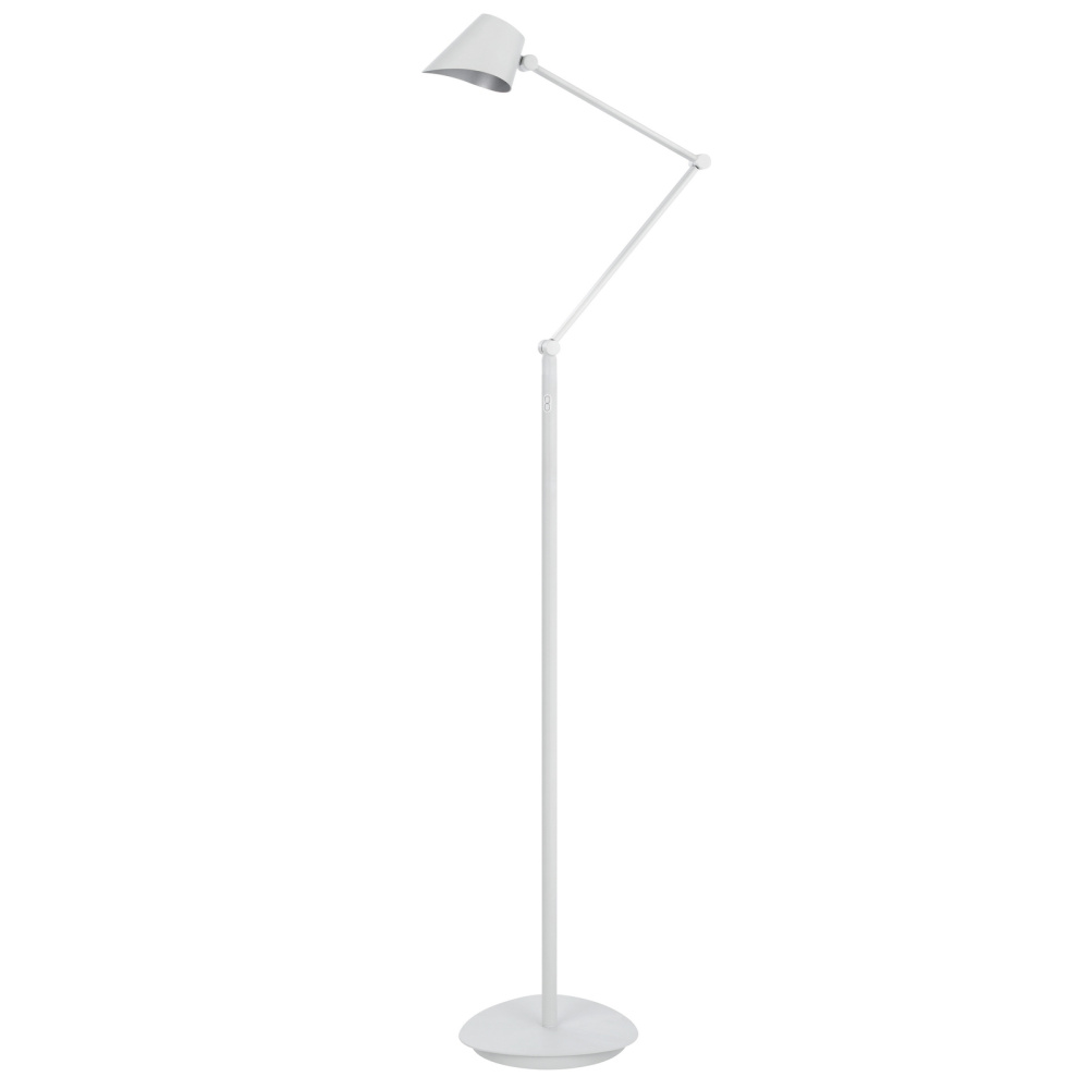 Polarline full spectrum LED 10W dimmable metal adjustable floor lamp, 960 lumen, 2200K to 4000K