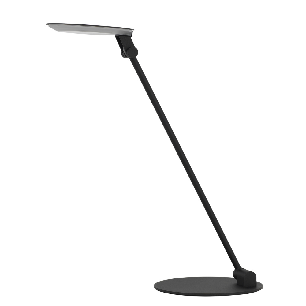 Monodisc LED 8W dimmable touch sensor switch metal adjustable desk lamp, 700 lumen, 3000K