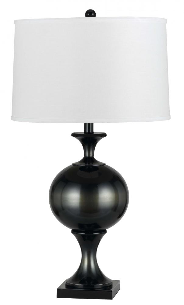 150W 3 way Faenza resin/metal table lamp