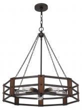 CAL Lighting FX-3766-5 - 60W x 5 Provo metal chandelier