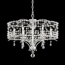 Schonbek 1870 TC1024N-59R - Bella Rose 6 Light 120V Chandelier in Ferro Black with Radiance Crystal