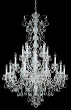 Schonbek 1870 1716-23 - Century 20 Light 120V Chandelier in Etruscan Gold with Heritage Handcut Crystal