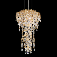 Schonbek 1870 DR1412N-22O - Circulus 4 Light 120V Pendant in Heirloom Gold with Optic Crystal