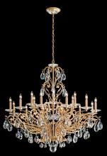 Schonbek 1870 FE7018N-76H - Filigrae 18 Light 120V Chandelier in Heirloom Bronze with Heritage Handcut Crystal