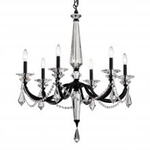 Schonbek 1870 S6706N-48R - Verona 6 Light 120V Chandelier in Antique Silver with Radiance Crystal