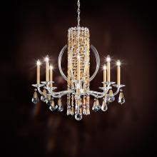 Schonbek 1870 RS8308N-401R - Siena 8 Light 120V Chandelier in Polished Stainless Steel with Radiance Crystal