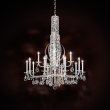 Schonbek 1870 RS8415N-22H - Siena 17 Light 120V Chandelier in Heirloom Gold with Heritage Handcut Crystal