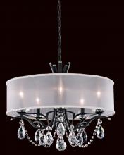 Schonbek 1870 VA8305N-23H2 - Vesca 5 Light 120V Chandelier in Etruscan Gold with Heritage Handcut Crystal