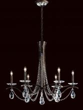 Schonbek 1870 VA8336N-59H - Vesca 6 Light 120V Chandelier in Ferro Black with Heritage Handcut Crystal