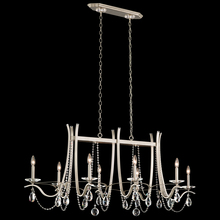 Schonbek 1870 VA8436N-59R - Vesca 8 Light 120V Chandelier in Ferro Black with Radiance Crystal