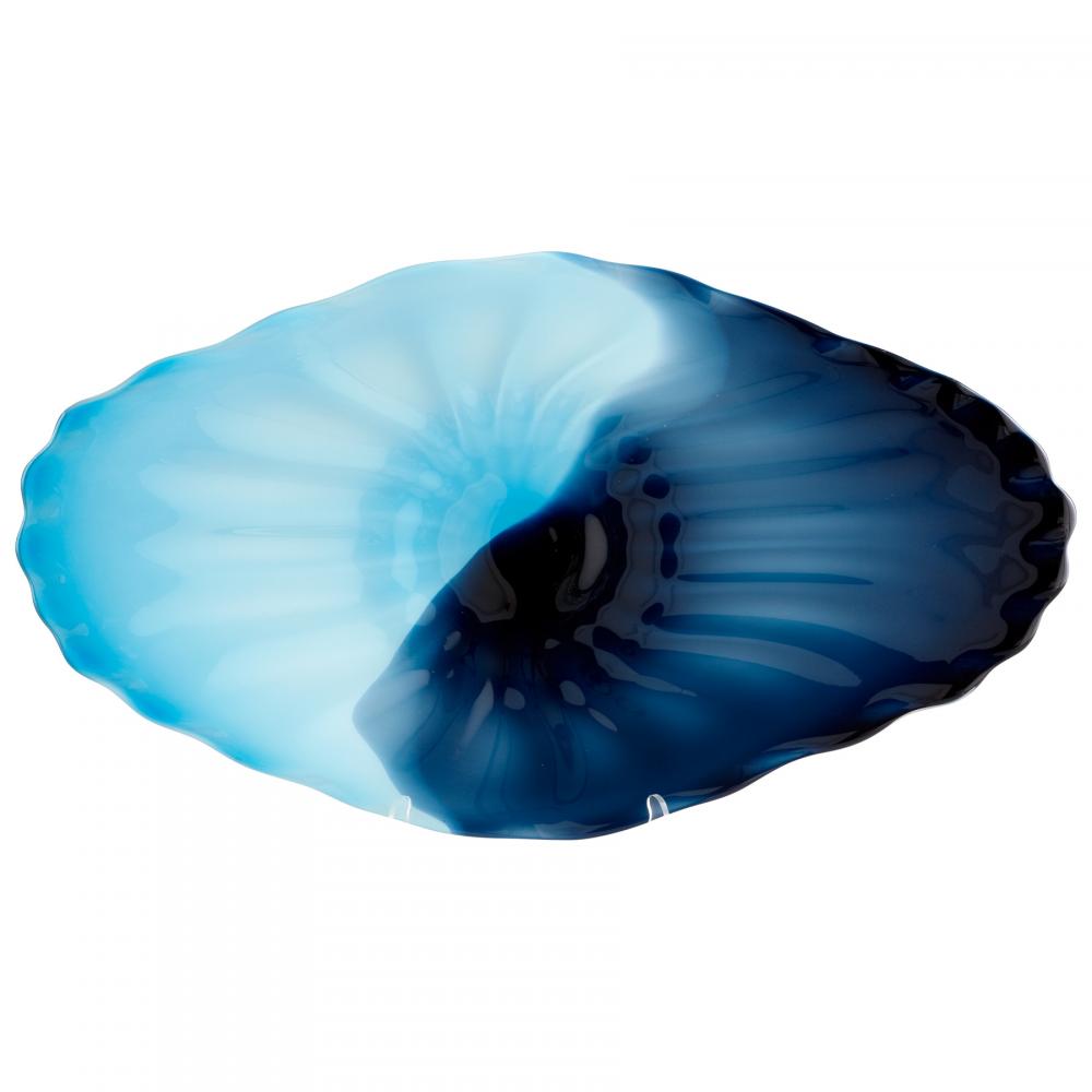 Seascape Plate | Blue | Cyan