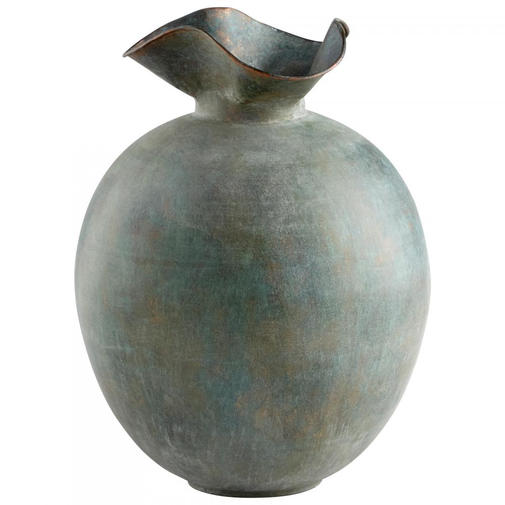Pluto Vase | Gold Patina-MD