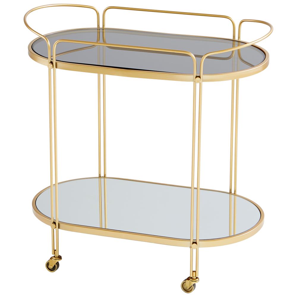 Motif Bar Cart | Gold