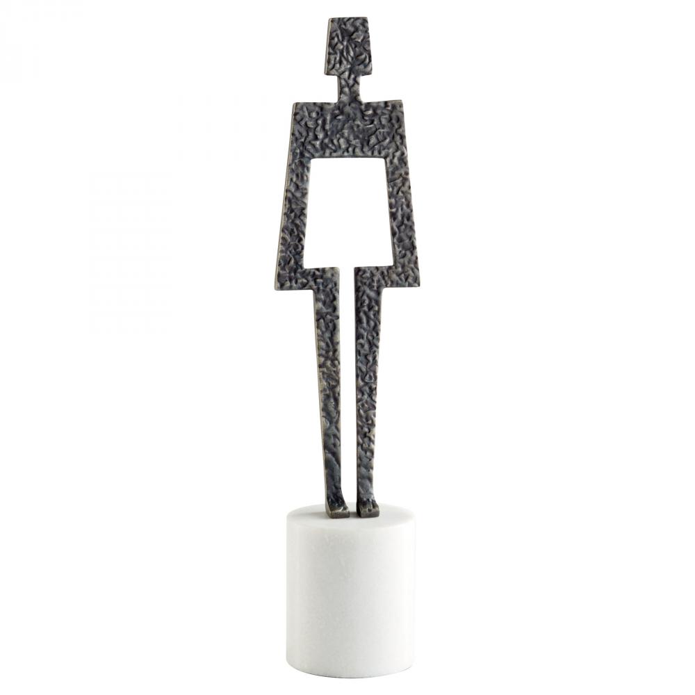 Beatrice Sculpture | White | Bronze