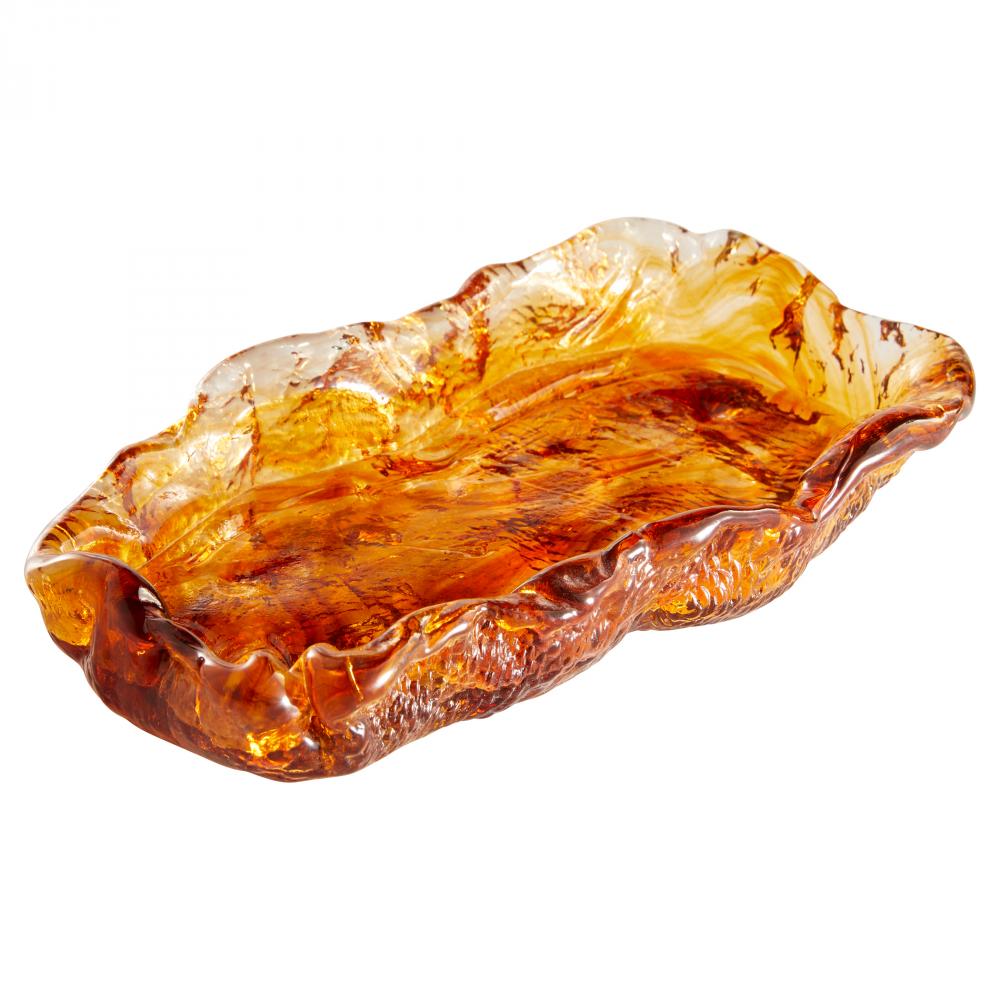 Molten Tray | Amber | Large