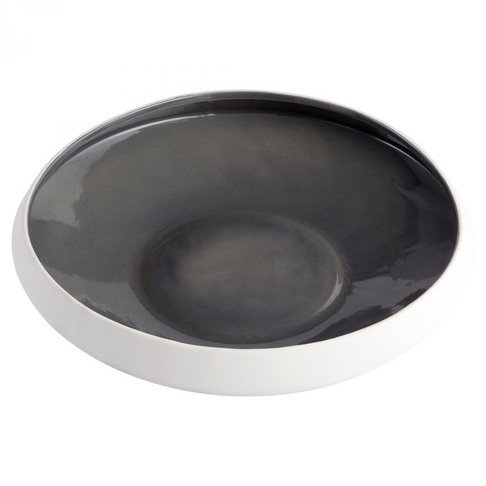 Tricolore Bowl | Grey | White | Large