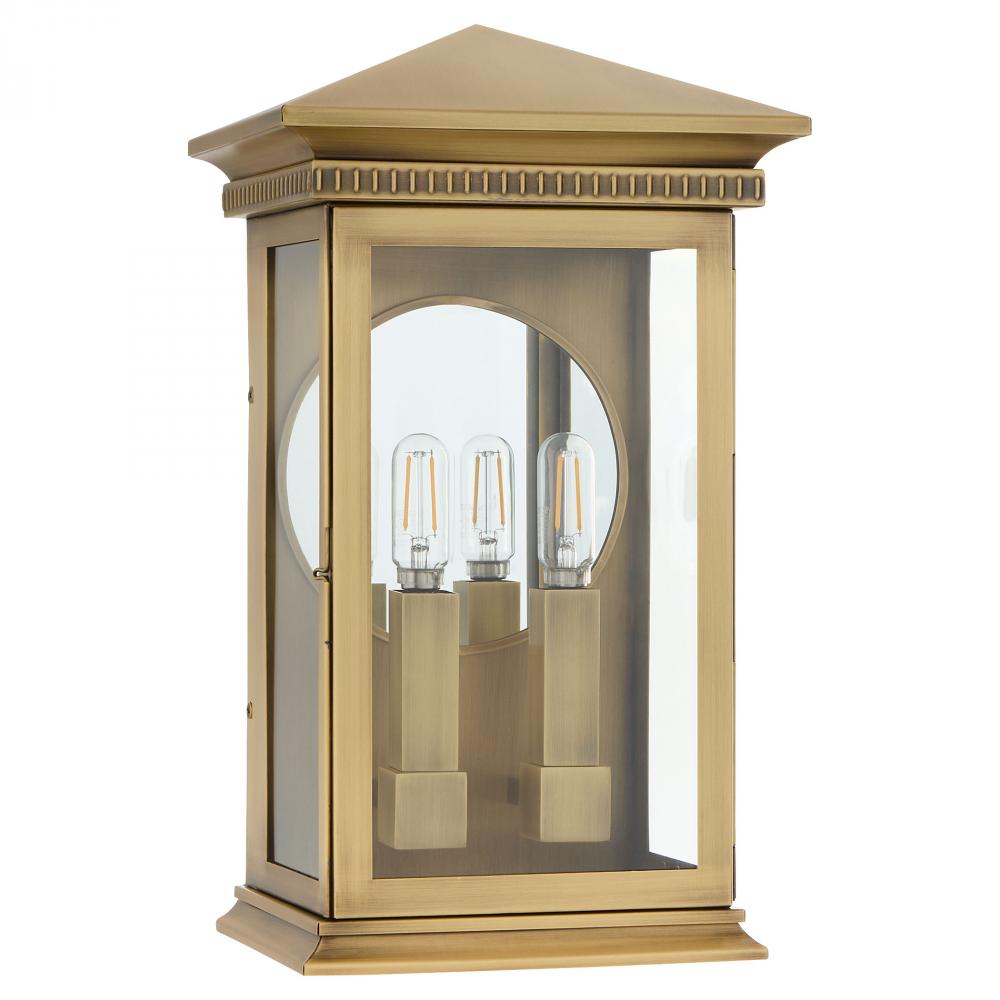 Guilford 2 Light Outdoor Wall Sconce - Heritage Brass