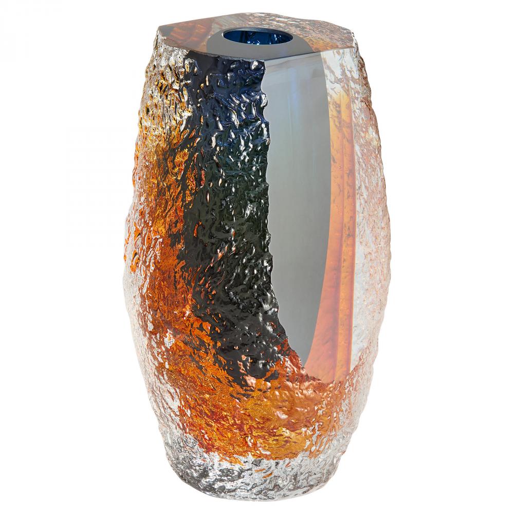 Halley Vase | Amber | Clear | Large