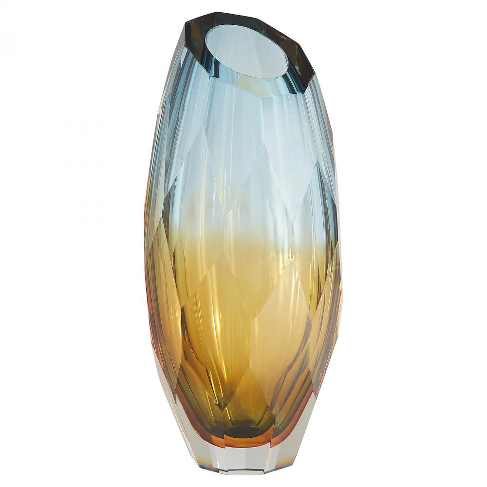 Alba Vase | Amber | Orange | Tall