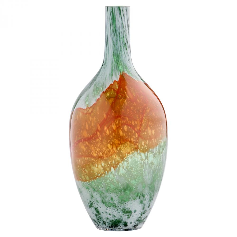 Pacaya Bottle Vase | Orange | Medium