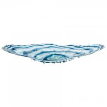 Cyan Designs 05362 - Abyss Plate | Blue | Clear