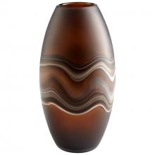 Cyan Designs 10481 - Nina Vase | Amber Swirl | Large