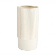 Cyan Designs 11199 - Harmonica Vase | White-LG