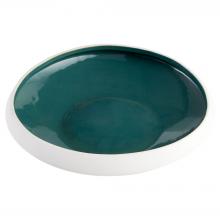 Cyan Designs 11880 - Tricolore Bowl | Green | White | Medium