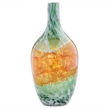 Cyan Designs 12077 - Pacaya Bottle Vase | Orange | Large