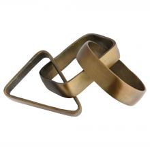 Cyan Designs 12122 - Catena Sculpture | Antique Brass