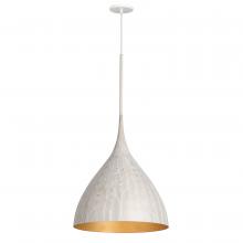 Maxim 10913WTGLD - Fleur-Single Pendant