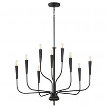 Maxim 24819BK - Vela-Multi-Tier Chandelier